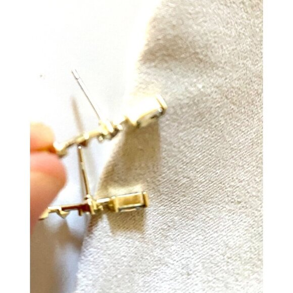 Kendra Scott Sutton Climber Earring Gold Smokey Mix Clear Stones Gift Box Bag - Picture 10 of 13